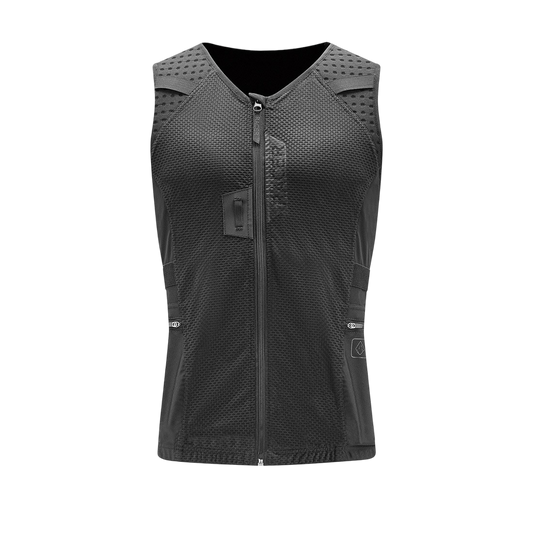Ærmeløs beskyttelsesvest RACER WILD Sort