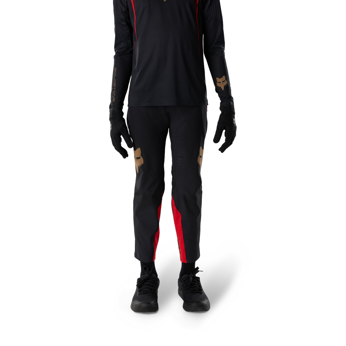 Broek FOX FLEXAIR GOLDSTONE SE junior zwart - aanzicht 3