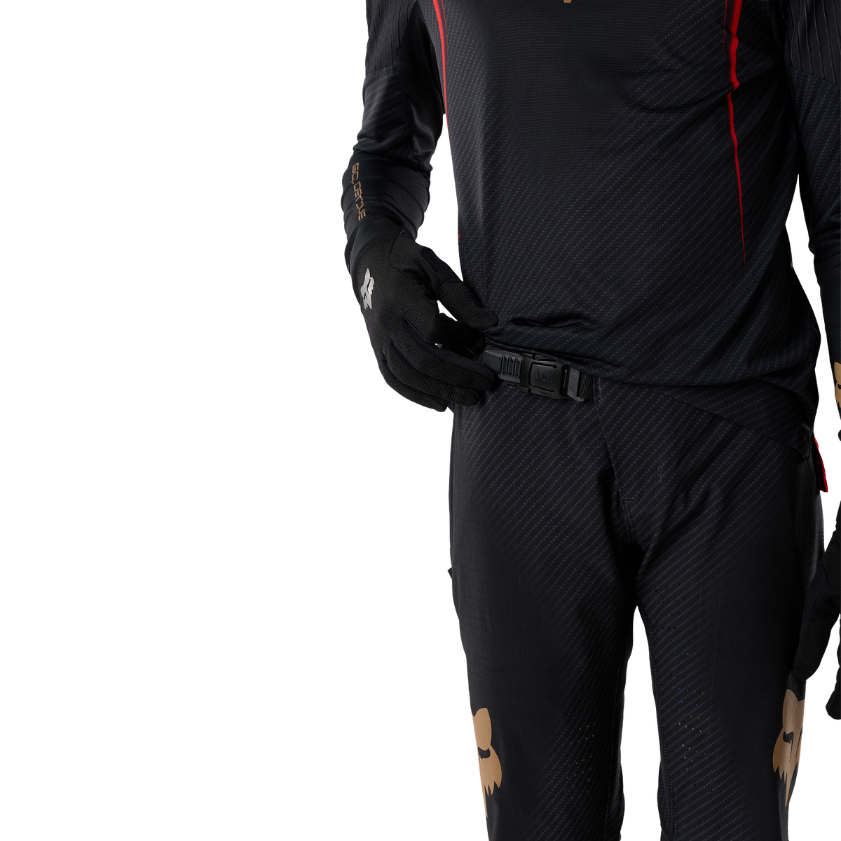 Broek FOX FLEXAIR GOLDSTONE SE junior zwart - aanzicht 5